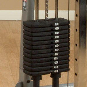 GDCC200 - functional trainer 160 lbs stack