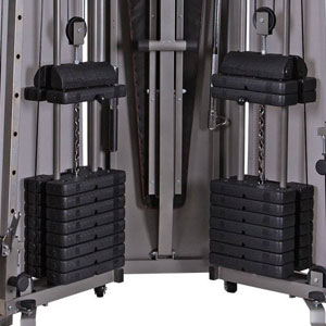 ptx gym - dual weight stack