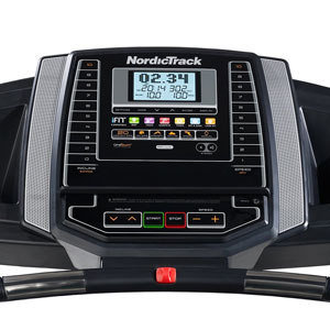 nordictrack t6.5 s treadmill - console close-up