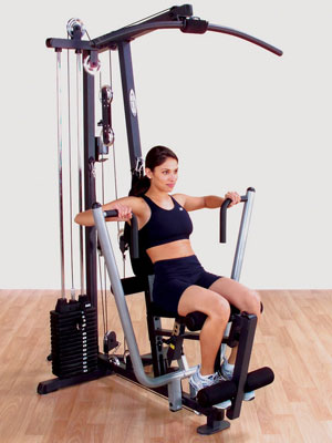 body-solid g1s - selectorized weight stack home gym