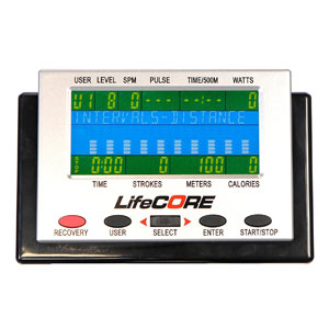 lifecore fitness r100 rower - control unit