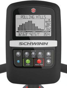 schwinn 270 bluetooth button